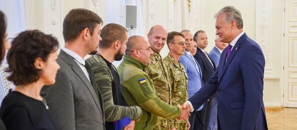Президент Гитанас Науседа встретился с делегацией из Днепропетровской области - Sputnik Литва