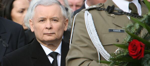 Ярослав Качиньский, архивное фото Ярослав Качиньский, архивное фото - Sputnik Литва