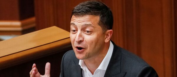 Президент Украины Владимир Зеленский, архивное фото Президент Украины Владимир Зеленский, архивное фото - Sputnik Литва