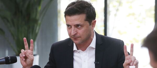 Президент Украины Владимир Зеленский, архивное фото Президент Украины Владимир Зеленский, архивное фото - Sputnik Lietuva