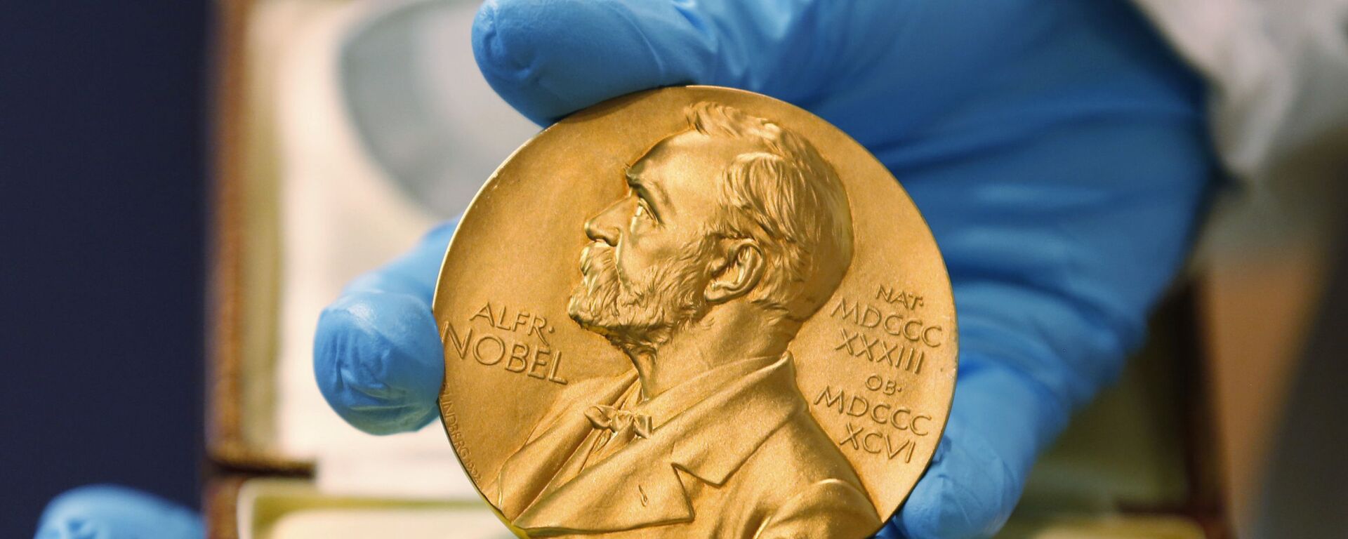 Золотая медаль Нобелевской премии, архивное фото - Sputnik Lietuva, 1920, 05.10.2021