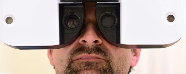 Пациент офтальмологического отделения, архивное фото Пациент офтальмологического отделения, архивное фото - Sputnik Lietuva