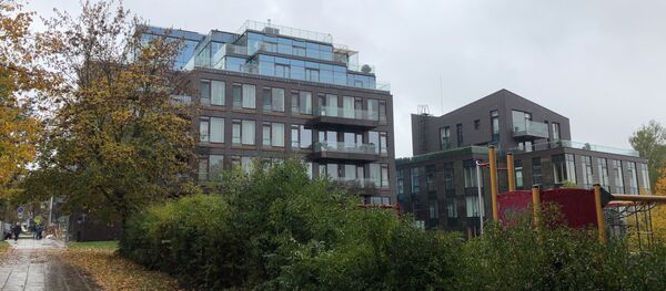 Элитные многоквартирные дома в Вильнюсе, архивное фото - Sputnik Литва