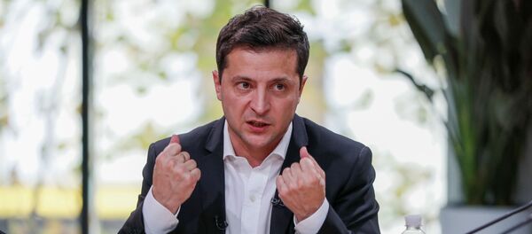 Президент Украины Владимир Зеленский, архивное фото - Sputnik Литва