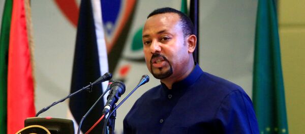 Лауреат Нобелевской премии мира 2019 года премьер-министр Эфиопии Абий Ахмед, архивное фото  - Sputnik Литва