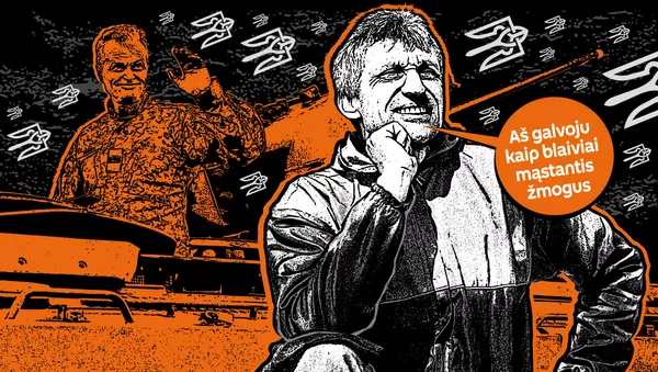 Aš galvoju kaip blaiviai mąstantis žmogus - Sputnik Lietuva