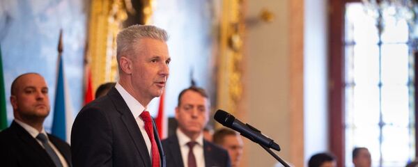 Министр обороны Латвии Артис Пабрикс, архивное фото - Sputnik Литва