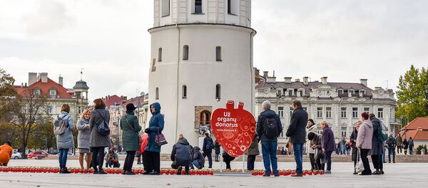 В Вильнюсе отметили Международный день донора и трансплантологии В Вильнюсе отметили Международный день донора и трансплантологии - Sputnik Lietuva