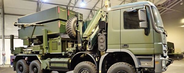 Тестирование установок NASAMS на заводе в Норвегии - Sputnik Литва