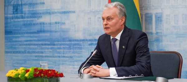 Пресс-конференция Гитанаса Науседы по случаю 100 дней пребывания на посту главы Литвы, архивное фото - Sputnik Литва