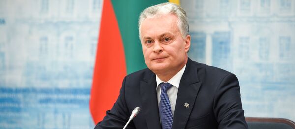 Пресс-конференция Гитанаса Науседы по случаю 100 дней пребывания на посту главы Литвы - Sputnik Литва