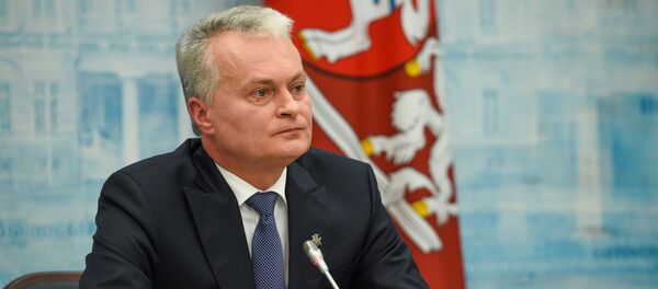 Пресс-конференция Гитанаса Науседы по случаю 100 дней пребывания на посту главы Литвы - Sputnik Литва