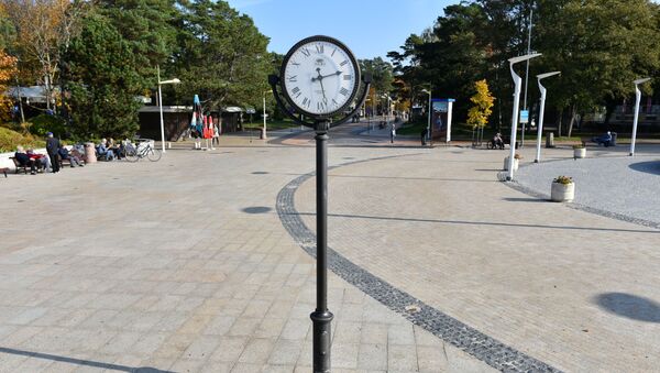 Уличные часы, архивное фото - Sputnik Литва