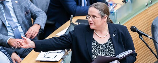 Lietuvos Seimo narė Agnė Širinskienė, archyvinė nuotrauka Lietuvos Seimo narė Agnė Širinskienė, archyvinė nuotrauka - Sputnik Lietuva