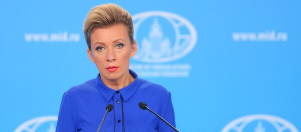 Брифинг официального представителя МИД России М. Захаровой Брифинг официального представителя МИД России М. Захаровой - Sputnik Литва