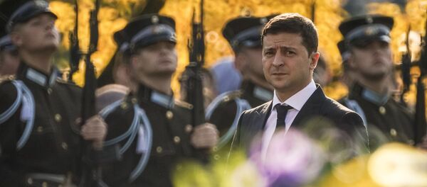 Президент Украины Владимир Зеленский, архивное фото Президент Украины Владимир Зеленский, архивное фото - Sputnik Lietuva