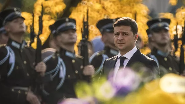 Президент Украины Владимир Зеленский, архивное фото - Sputnik Lietuva