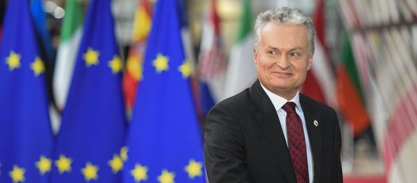 Президент Литвы Гитанас Науседа, архивное фото Президент Литвы Гитанас Науседа, архивное фото - Sputnik Литва