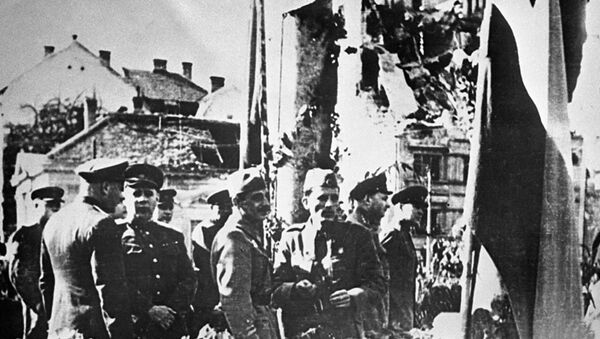 Белградская операция, сентябрь — октябрь 1944 года, архивное фото - Sputnik Lietuva