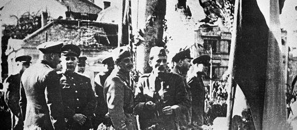 Белградская операция, сентябрь — октябрь 1944 года, архивное фото Белградская операция, сентябрь — октябрь 1944 года, архивное фото - Sputnik Lietuva