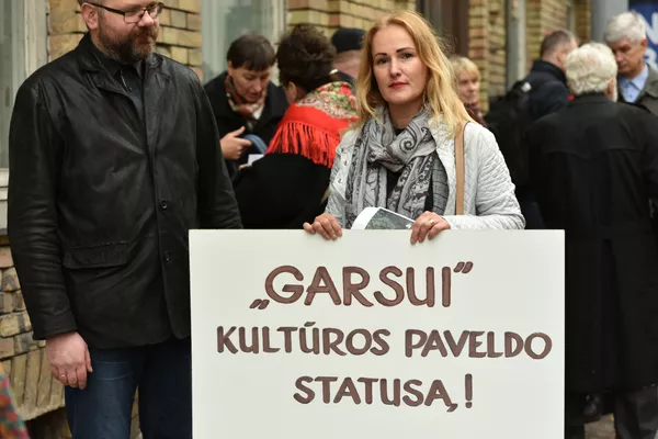 Акция против вандализма в Клайпеде, Вильнюсе, Паневежисе