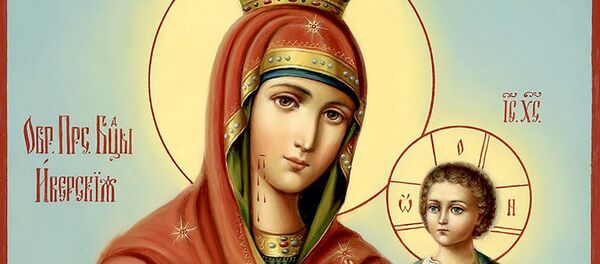 Иверская икона Божией Матери, архивное фото - Sputnik Литва