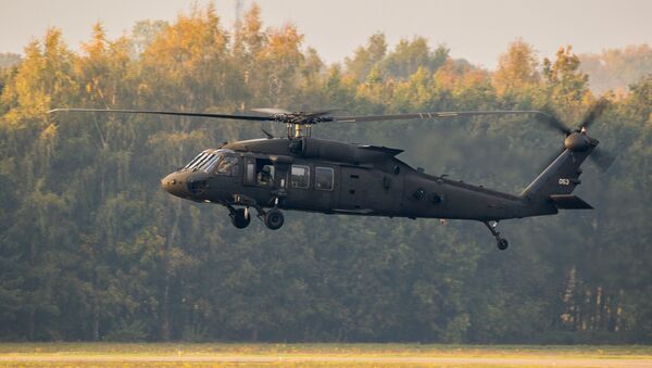 Вертолет США UH-60M Black Hawk, архивное фото - Sputnik Литва