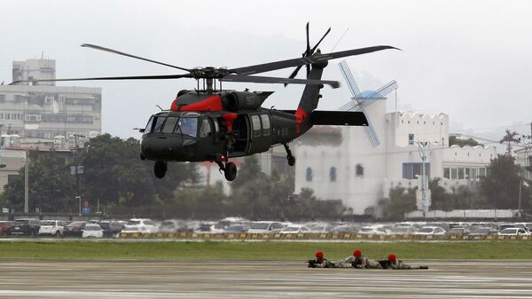 Вертолет США UH-60M Black Hawk, архивное фото - Sputnik Литва