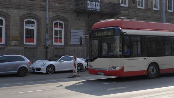 Автобус в Вильнюсе - Sputnik Lietuva