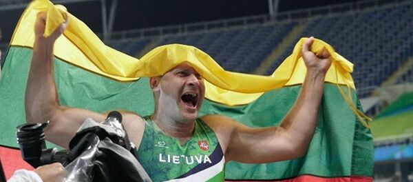 Миндаугас Билюс - чемпион Паралимпиады-2016 Миндаугас Билюс - чемпион Паралимпиады-2016 - Sputnik Lietuva