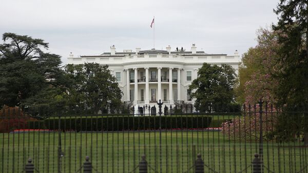 Вид на здание Белого дома в Вашингтоне - Sputnik Lietuva