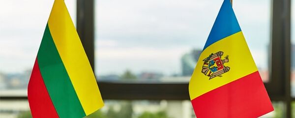 Флаги Румынии и Литвы Флаги Румынии и Литвы - Sputnik Lietuva