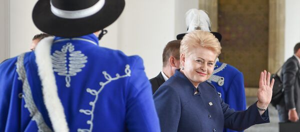 Даля Грибаускайте в Братиславе - Sputnik Литва