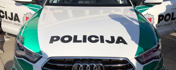 Автомобиль полиции Литвы, архивное фото Автомобиль полиции Литвы, архивное фото - Sputnik Lietuva