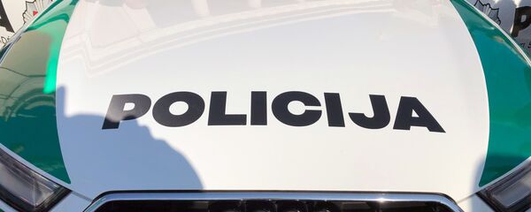 Автомобиль полиции Литвы, архивное фото - Sputnik Литва