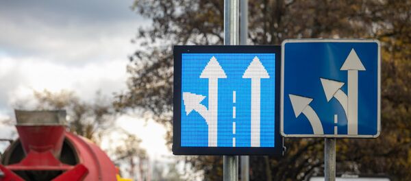 Переменные дорожные знаки - Sputnik Lietuva