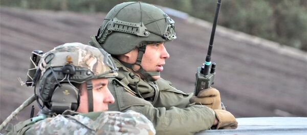 Стрельба бомбардировщиков B-52 ВВС США по целям на полигоне в Казлу-Руде - Sputnik Литва