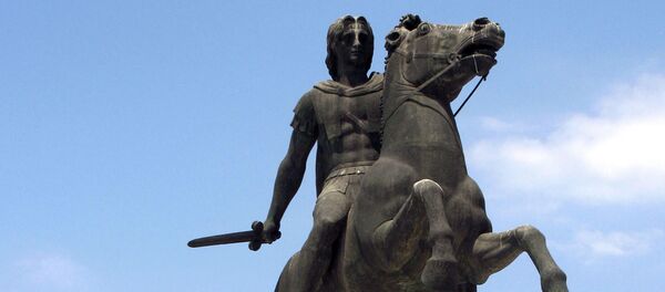 Памятник Александру Македонскому, архивное фото - Sputnik Литва