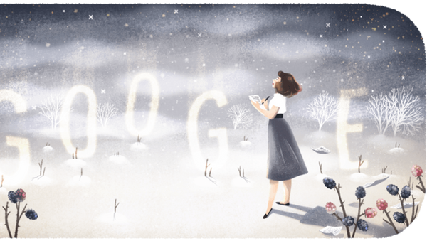 Google посвятил дудл поэтессе Сильвии Плат - Sputnik Литва