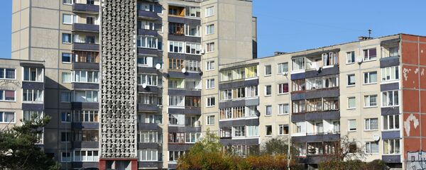 Спальный район Вильнюса, архивное фото Спальный район Вильнюса, архивное фото - Sputnik Литва
