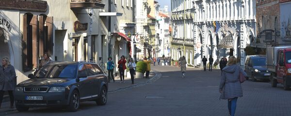 Улочка Старого города в Вильнюсе, архивное фото Улочка Старого города в Вильнюсе, архивное фото - Sputnik Lietuva