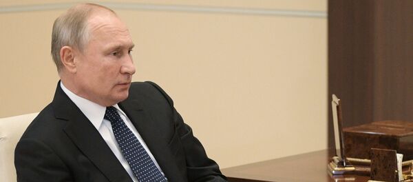 Президент РФ В. Путин, архивное фото Президент РФ В. Путин, архивное фото - Sputnik Lietuva