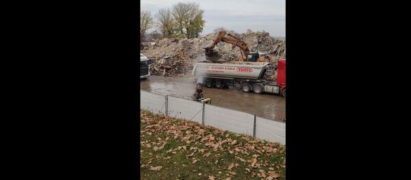 Cнос дворца профоюзов в Вильнюсе Cнос дворца профоюзов в Вильнюсе - Sputnik Lietuva