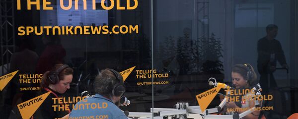 В студии радио Sputnik, архивное фото В студии радио Sputnik, архивное фото - Sputnik Lietuva