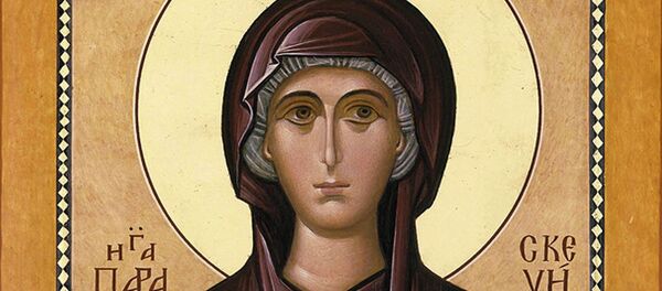 Икона Великомученица Параскева Пятница, архивное фото - Sputnik Литва