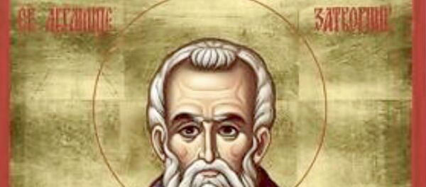 Икона Преподобный Авраамий Затворник, архивное фото - Sputnik Литва