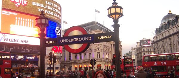 Метро в Лондоне, архивное фото Метро в Лондоне, архивное фото - Sputnik Lietuva