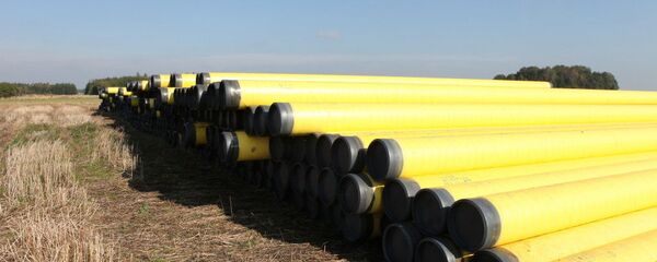 Строительство польско-литовского газопровода GIPL. архивное фото Строительство польско-литовского газопровода GIPL. архивное фото - Sputnik Литва