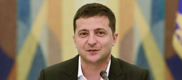 Президент Украины Владимир Зеленский, архивное фото Президент Украины Владимир Зеленский, архивное фото - Sputnik Lietuva