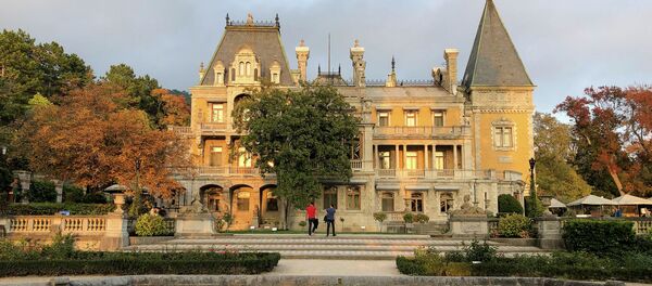 Массандровский дворец Массандровский дворец - Sputnik Lietuva